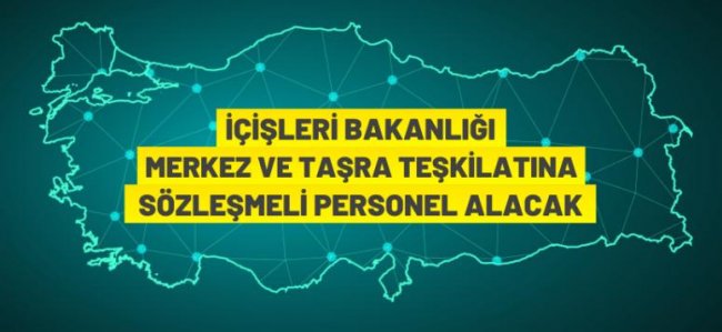 Sözleşmeli personel alım ilanı