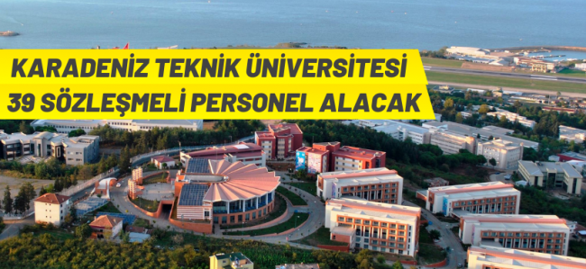 Sözleşmeli personel alım ilanı