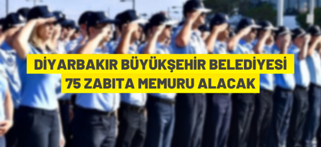 Zabıta memuru alım ilanı