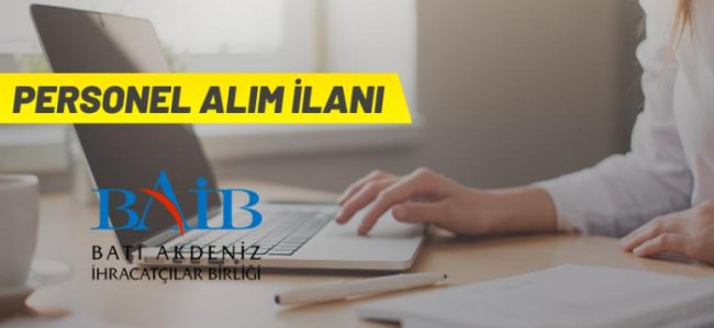 Personel alım ilanı