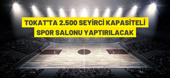 Tokat'ta spor salonu yapım ihalesi