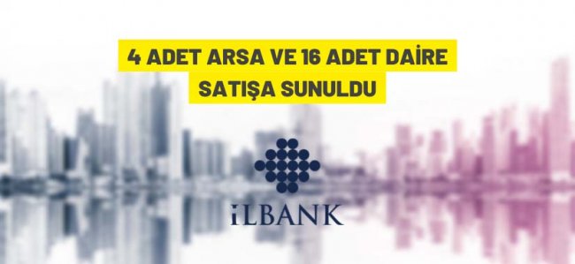 İller Bankası'ndan taşınmaz satış ihalesi