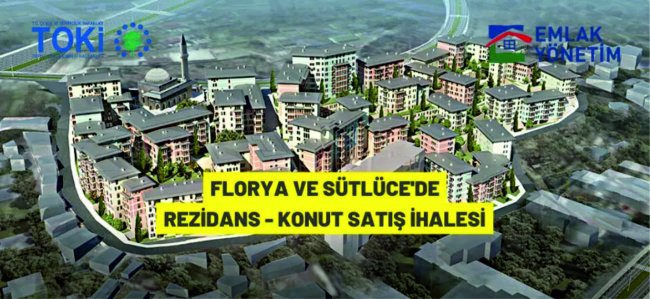 TOKİ'den İstanbul'da konut ve rezidans satışı