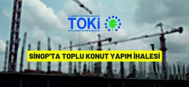 TOKİ'den toplu konut yapım ihalesi